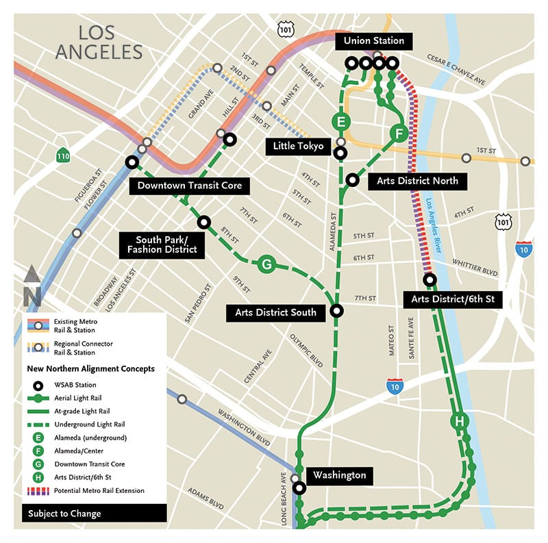 New Metro Line Could Pass Through Arts District | News | ladowntownnews.com