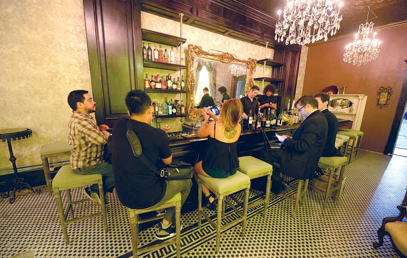 Fanboy cocktail bar feels like a trendy bar from a big city