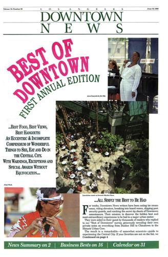 Looking Back at the First Best of Downtown Issue