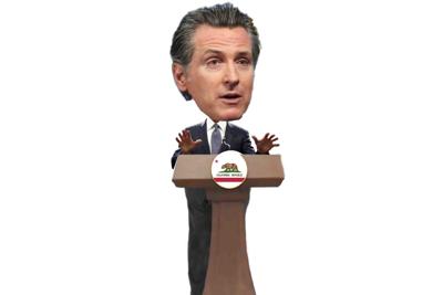 Newsom Honored With Charity Bobblehead Community Ladowntownnews Com