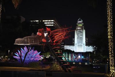 Grand Park Is Alive With A Huge Holiday Light Show Arts And
