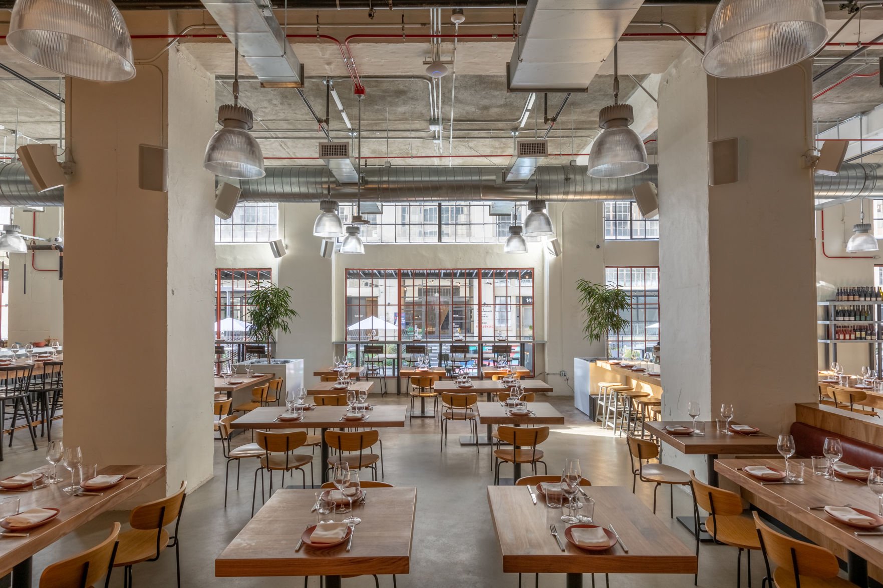 Manufactory Finally Opens at Row DTLA Restaurants