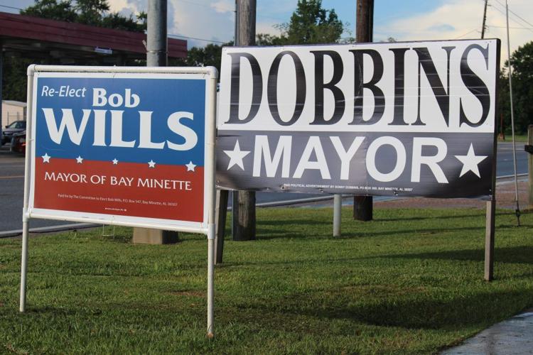 Campaign signs