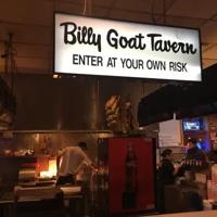 Visit to the Billy Goat Tavern a journalistic treat