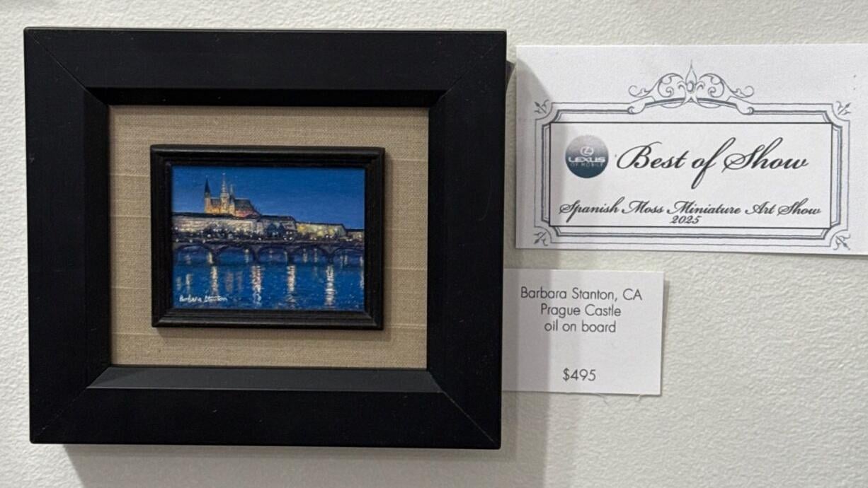 the Spanish Moss Miniature Art Show
