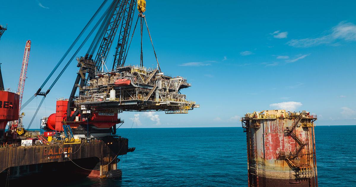 Alabamaa Rig New reef site available soon through Alabama’s Rigs to Reefs program ...