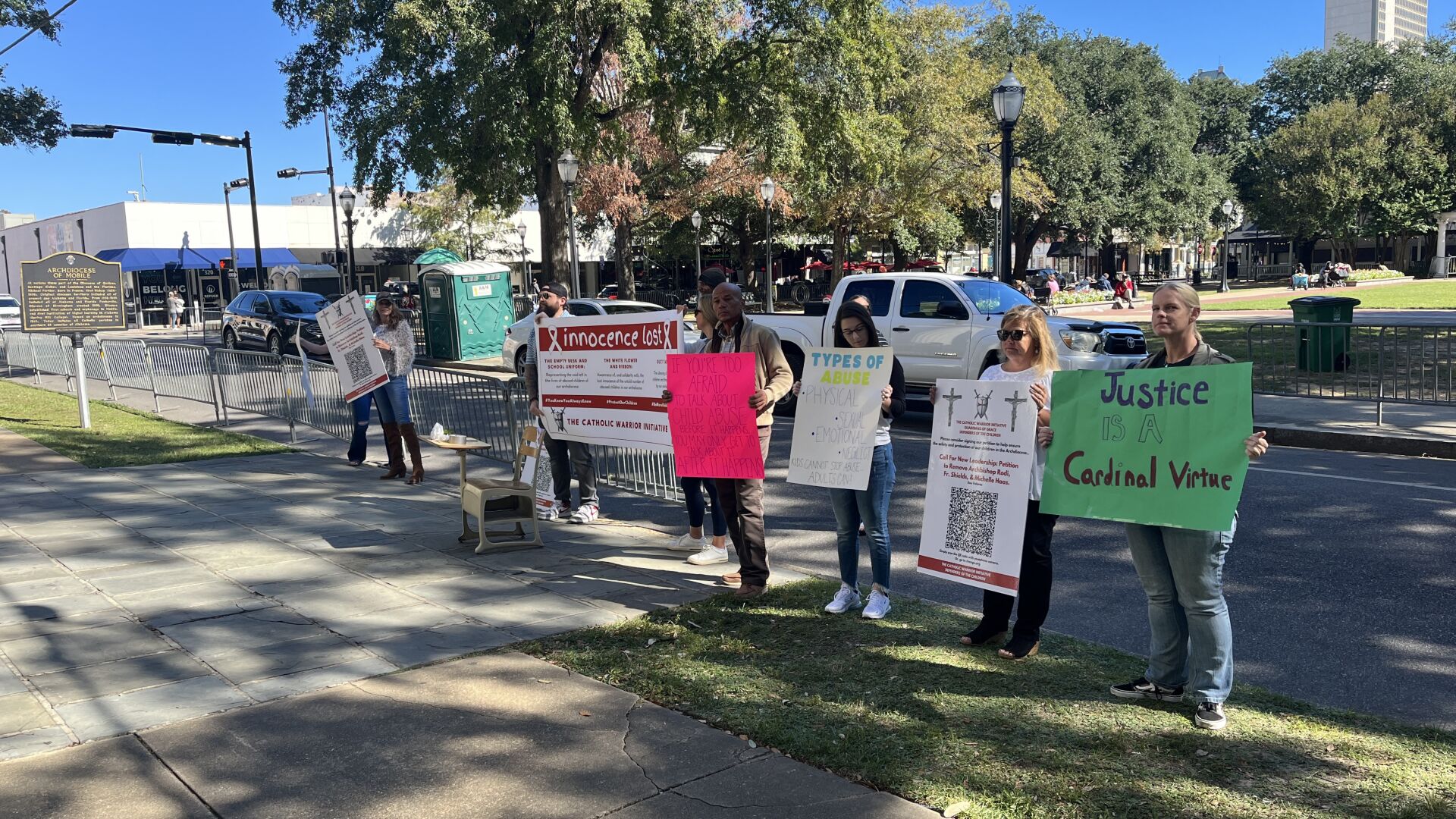 Group Protests Archdiocese Again As Petition For Leaders' Resignation ...