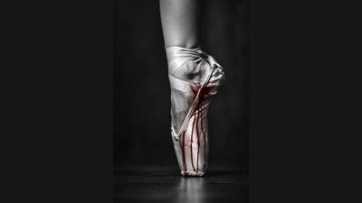 Murder on pointe graphic