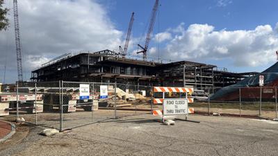 Mobile Arena under construction