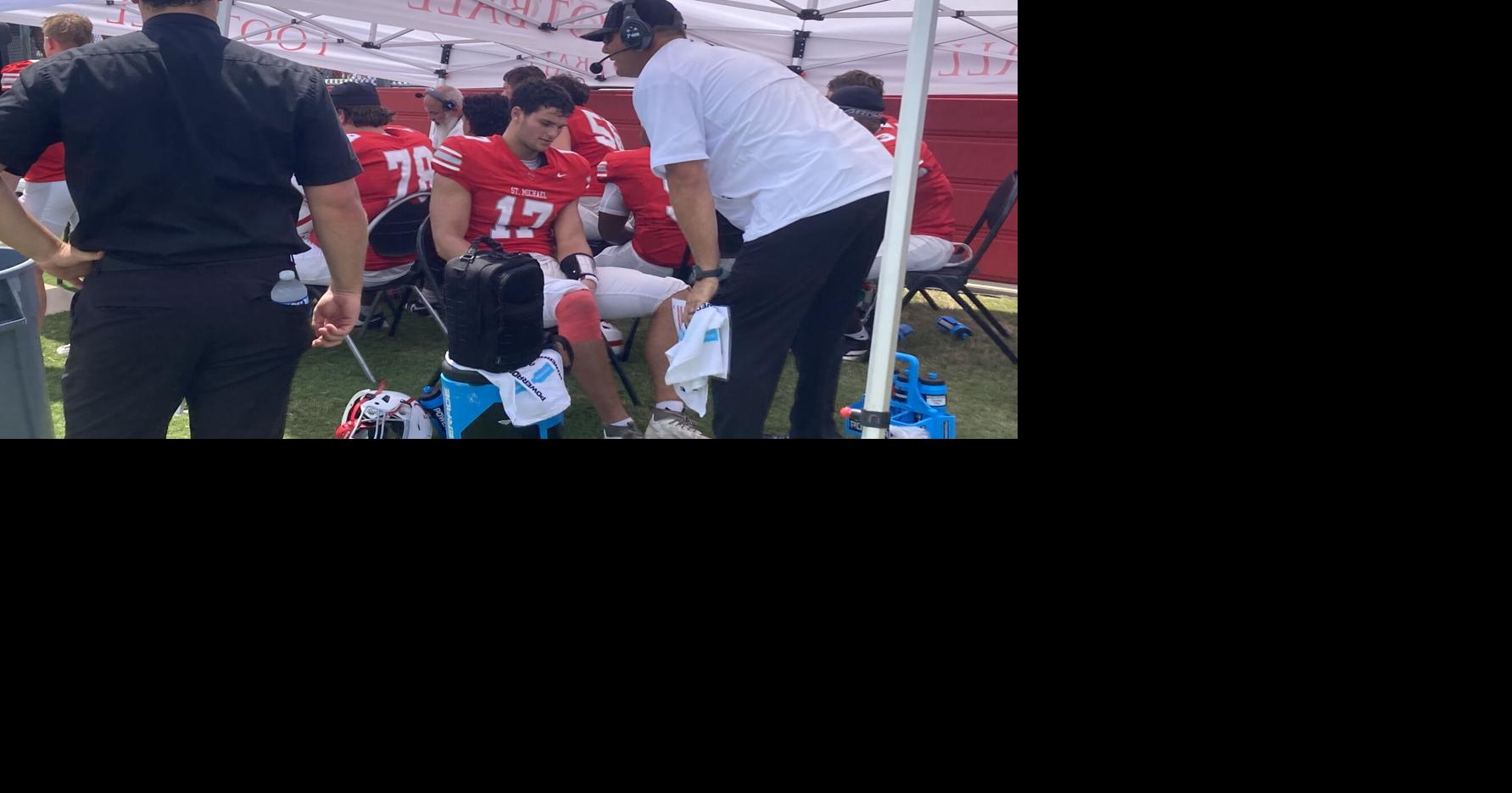 QB Gunner Rivers injured on Saturday