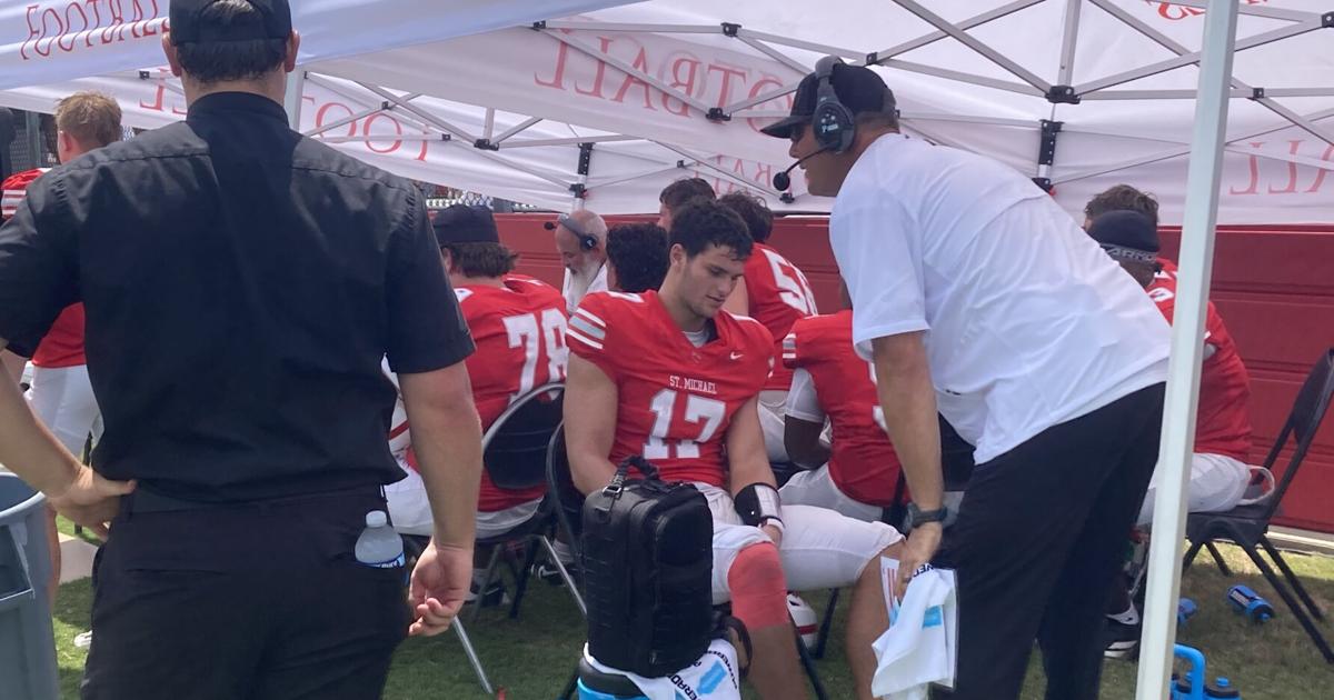 QB Gunner Rivers injured on Saturday