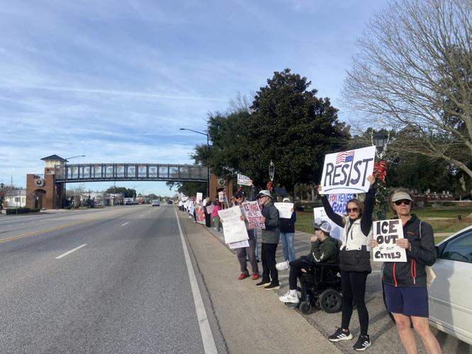 Foley protestors Jan. 2026