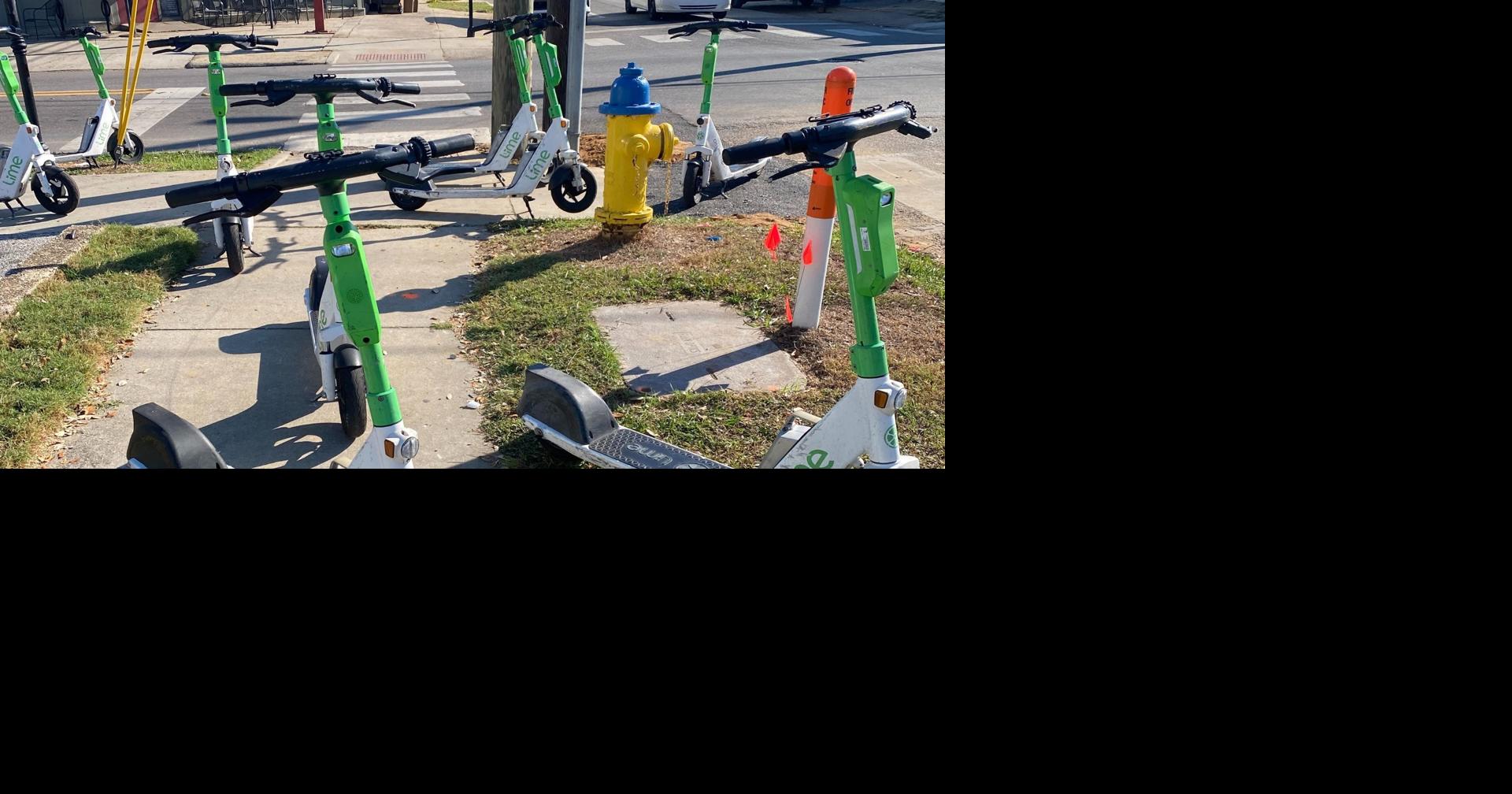 City cracking down on scooters