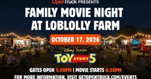 Mobile Food Truck Application Hosts Movie Night in Semmes