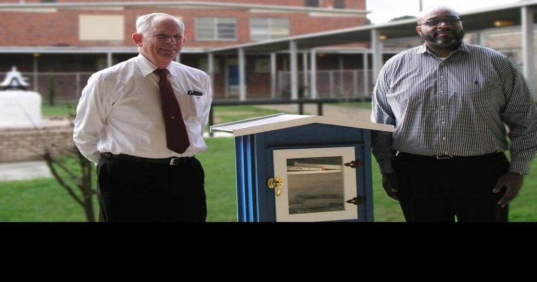 Mobile County Training School installs free miniature library News