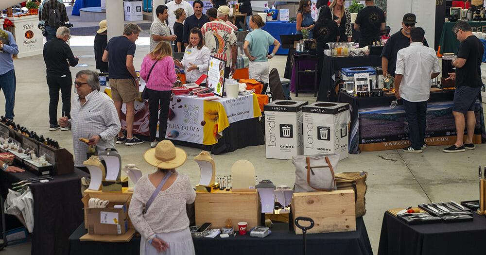 Roosters Crow at Festival of Arts