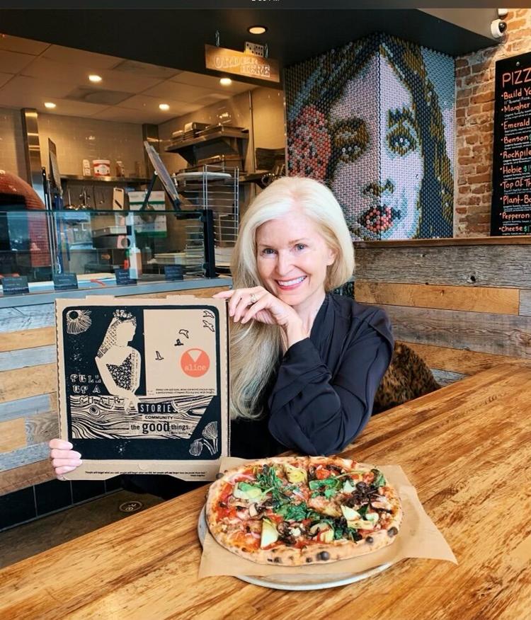 Laguna Beach artist’s design featured on Slice Pizza boxes News