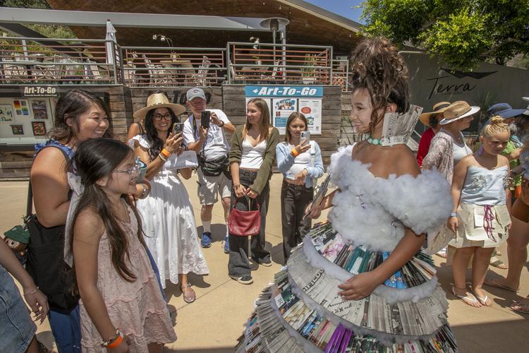 Fashion with purpose: Local artists turn trash into couture at Festival of Arts