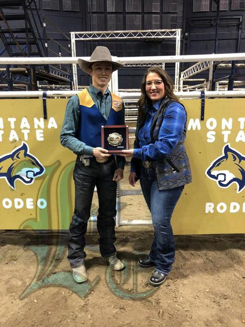 Graham riding off in style in collegiate rodeo