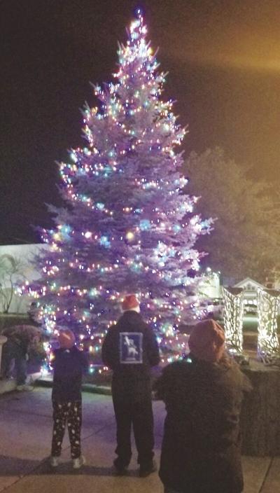 Lakeview Christmas tree lighting