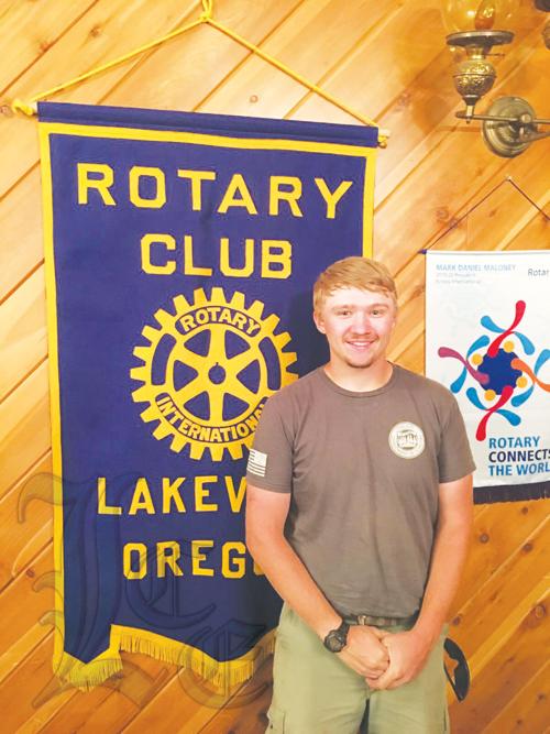 Mark Lee at the Rotary Club