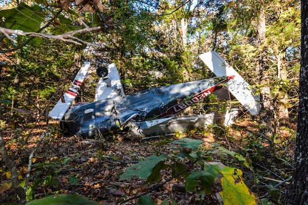 PHOTOS: Plane Crash Wreckage Pulled From Lake Of The Ozarks