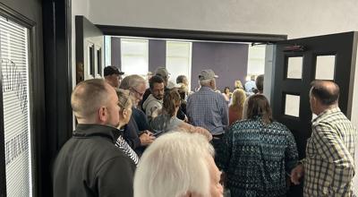 Overflowing Room - Camden County Courthouse - Opposition To Data Centers