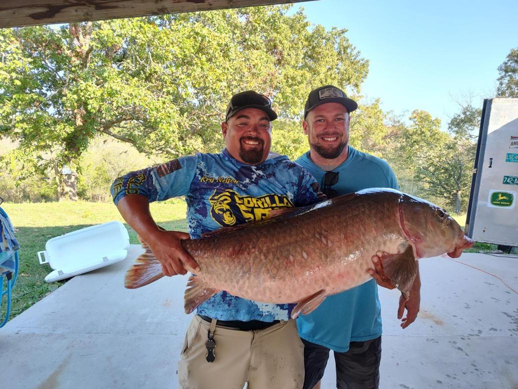 Giant Black Buffalo Caught At Missouri’s Stockton Lake Fishing