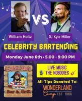 Celebrity Bartending @ Captain Ron's - Benefiting Wonderland Camp