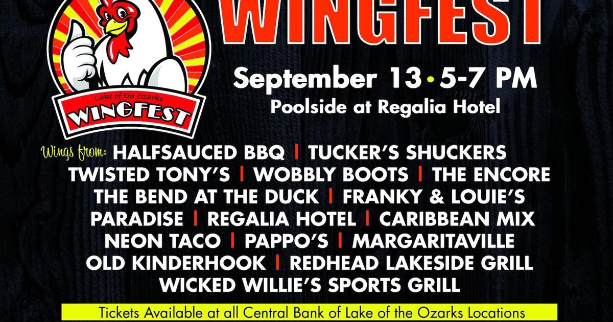 Lake of the Ozarks Wingfest Events Calendar Lake of the Ozarks