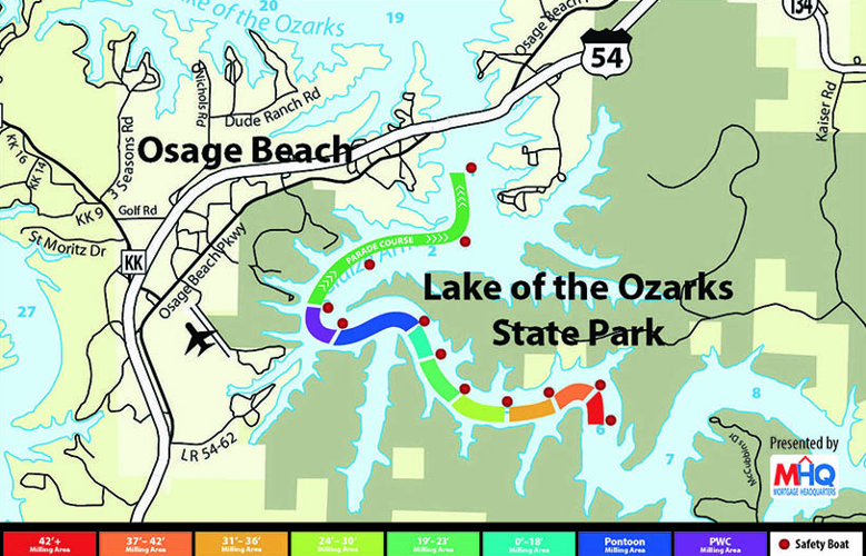 Parade map