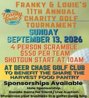 Franky & Louie's 11th Annual Charity Golf Tournament
