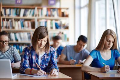 Students Studying