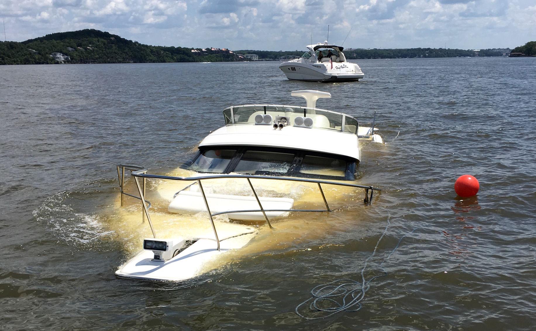 Boaters Beware: 45-Foot Cruiser Still Submerged, Marked With Buoys At