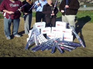 Spouses Donate Gear To Lake Baseball League Lake Of The Ozarks