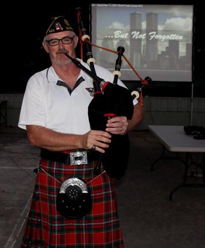 Bagpipes At The 9/11 Memorial