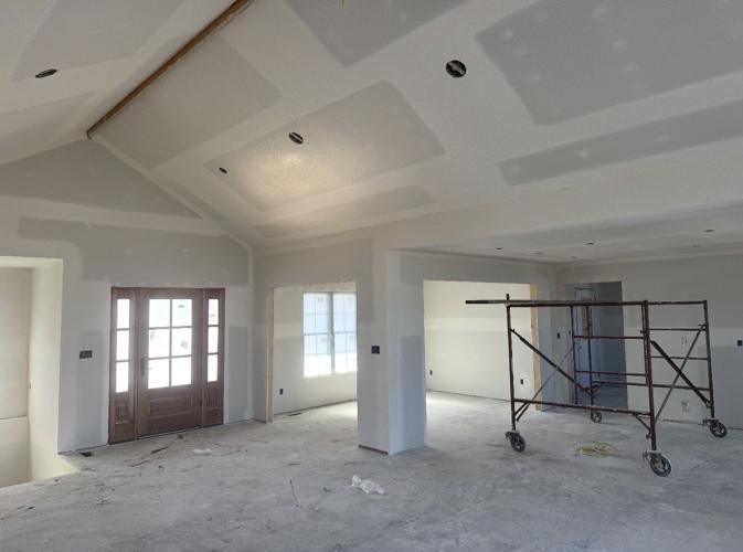 Wells Drywall - A Recent Drywall Job