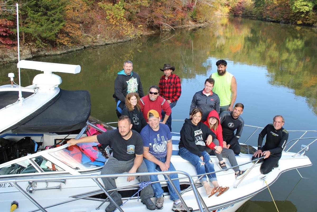 Scuba Divers Clean Up Lake Of The Ozarks 'Skinny Dip Cove' Boating