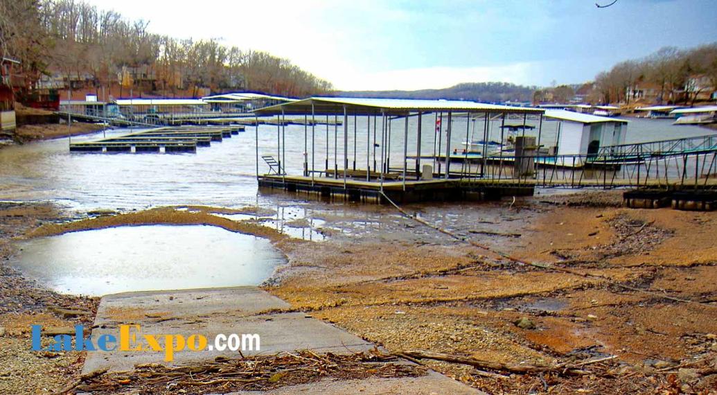 Lake Of The Ozarks Water Level Hits Annual Low, Which Means Some Docks