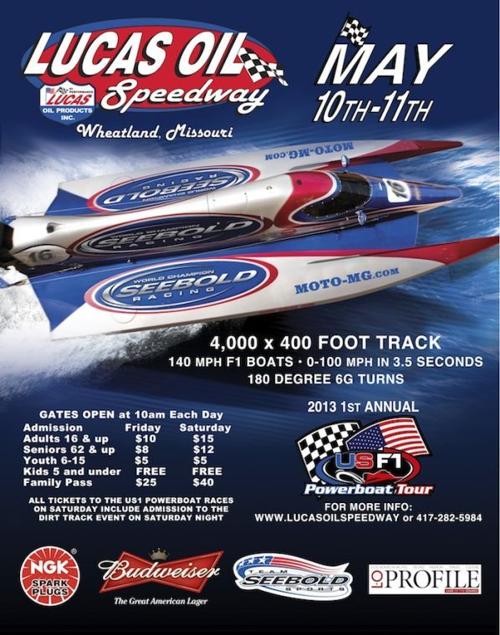 Team Seebold To Unveil Formula 1 Power Boat Lake Of The Ozarks News Lakeexpo Com