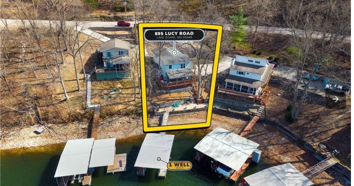 OPEN HOUSE: Lake House with Garage in Prime Location