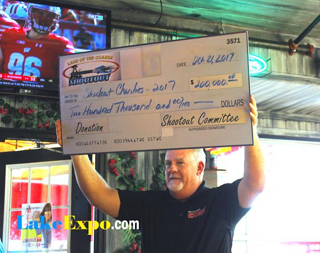 Charity Check From The Shootout