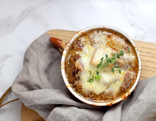 French Onion Soup - Royalty Free Image