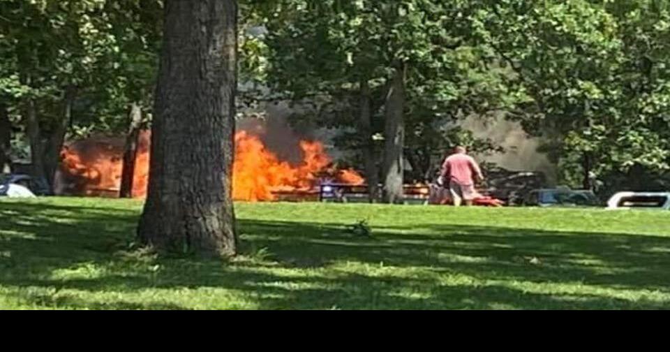 Fire Scorches Mobile Home In Linn Creek, Residents Escape Lake of the