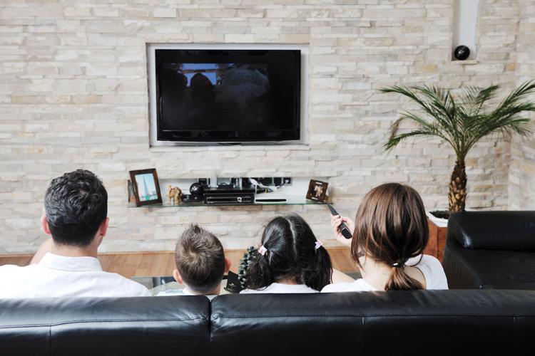 Watching TV