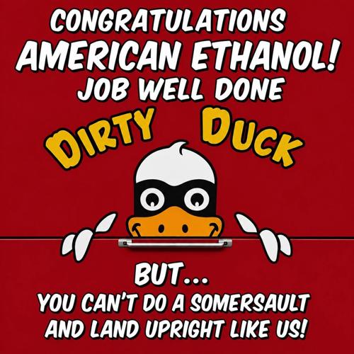 Dirty Duck Facebook Post
