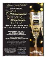 2017 Champagne Campaign Event Flyer