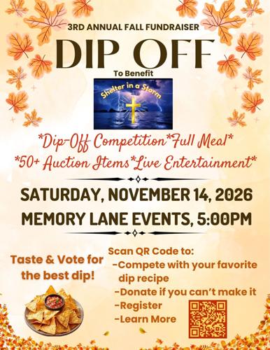 Shelter in a Storm - 3rd Annual Fall Fundraiser & Dip-Off