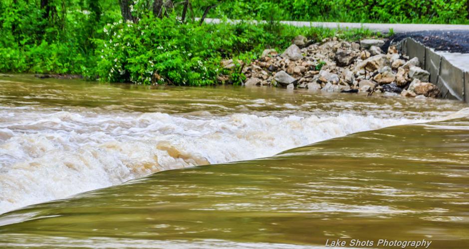 Flooded Creeks At Lake Of The Ozarks