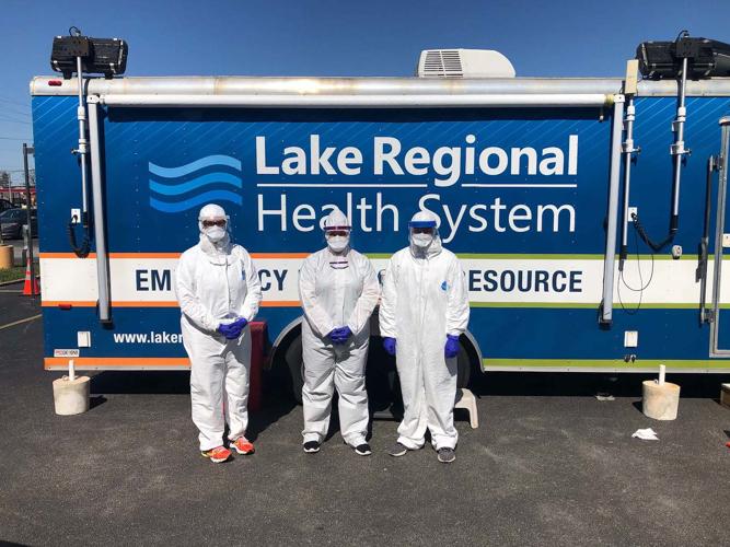 Testing Personnel At Lake Regional Testing Station